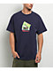 Hoddle Flowers Navy T-Shirt - Thumbnail image 1 of 2