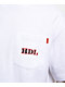 Hoddle Thunderdome White Pocket T-Shirt - Thumbnail image 3 of 3