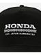 Honda Alliance Black Snapback Hat - Thumbnail image 3 of 3