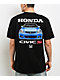 Honda Civic SI EM1 Black T-Shirt - Thumbnail image 1 of 3