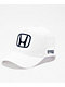 Honda Corp. White Snapback Hat - Thumbnail image 1 of 3