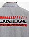 Honda Marked White Quarter Zip Work Shirt - Thumbnail image 4 of 7