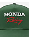 Honda Traction Dark Green Snapback Hat - Thumbnail image 3 of 3