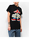 Honey TV Mushroom Gang Black T-Shirt - Thumbnail image 1 of 3