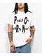 Honey TV Peace On Earth White T-Shirt - Thumbnail image 1 of 2