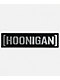Hoonigan Censor Bar Silver & Black Sticker - Thumbnail image 2 of 2