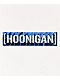 Hoonigan Censor Bar pegatina azul