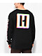 Hoonigan Hi Def Bracket Black Long Sleeve T-Shirt - Thumbnail image 1 of 3