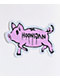 Hoonigan x Gucci Ghost Pig Sticker