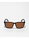 Hopper Tortoise & Brown Polarized Square Sunglasses - Thumbnail image 2 of 2