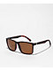 Hopper Tortoise & Brown Polarized Square Sunglasses - Thumbnail image 1 of 2