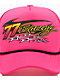 House of PRIX Collete Racing Team Pink Trucker Hat - Thumbnail image 3 of 3