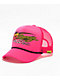 House of PRIX Collete Racing Team Pink Trucker Hat - Thumbnail image 1 of 3