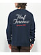 Huf Forever Navy Crewneck Sweatshirt - Thumbnail image 1 of 4