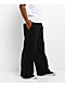 Hypland Pleated Black Sweatpants - Thumbnail image 6 of 6