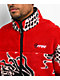 Hypland Year Of The Dragon Red Sherpa Zip Up Jacket - Thumbnail image 3 of 5