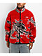 Hypland Year Of The Dragon Red Sherpa Zip Up Jacket - Thumbnail image 5 of 5