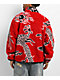 Hypland Year Of The Dragon Red Sherpa Zip Up Jacket - Thumbnail image 2 of 5