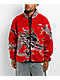 Hypland Year Of The Dragon Red Sherpa Zip Up Jacket - Thumbnail image 1 of 5