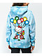 Hypland x Hello Kitty Balloons Blue Tie Dye Hoodie - Thumbnail image 1 of 3
