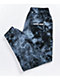 Hypland x Hunter x Hunter Face Black & Blue Tie Dye Sweatpants
