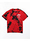 Hypland x InuYasha Crescent Red Tie Dye T-Shirt