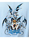 Hypland x Yu-Gi-Oh Kaiba Blue Eyes Blue T-Shirt - Thumbnail image 3 of 4
