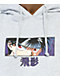 Hypland x Yu Yu Hakusho Hiei Eyes Sudadera con capucha gris