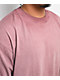 ITA Blush Red Oil Wash Long Sleeve T-Shirt - Thumbnail image 3 of 5
