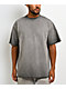 ITA Char Oil Wash Grey T-Shirt - Thumbnail image 1 of 3