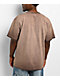 ITA Chocolate Oil Wash Boxy T-Shirt - Thumbnail image 2 of 3