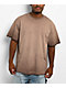 ITA Chocolate Oil Wash Boxy T-Shirt - Thumbnail image 1 of 3