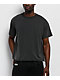 ITA Eon Distressed Black Wash Crop T-Shirt - Thumbnail image 1 of 2