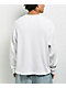ITA Flux White Thermal Long Sleeve Boxy T-Shirt - Thumbnail image 2 of 3