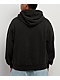 ITA Fractal Black Wash Crop Hoodie - Thumbnail image 2 of 3