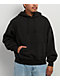 ITA Fractal Black Wash Crop Hoodie - Thumbnail image 1 of 3