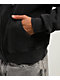 ITA Fractal Black Wash Crop Zip Hoodie - Thumbnail image 5 of 5