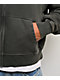 ITA Fractal Black Wash Crop Zip Hoodie - Thumbnail image 4 of 5