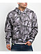 ITA Fractal Grey Camo Crop Zip Hoodie - Thumbnail image 1 of 6