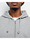 ITA Fractal Grey Crop Zip Hoodie - Thumbnail image 3 of 3
