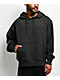 ITA Fractal New Black Wash Crop Hoodie - Thumbnail image 1 of 3