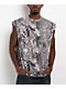 ITA Grey Camo Boxy Tank Top - Thumbnail image 1 of 3