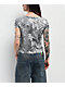ITA Grey Camo Crop T-Shirt - Thumbnail image 2 of 3