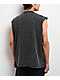 ITA Leopard Grey Wash Heavyweight Boxy Tank Top - Thumbnail image 2 of 4