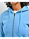 ITA Nova Blue Crop Zip Hoodie - Thumbnail image 3 of 4