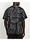 ITA Portal Black & Grey Tie Dye Boxy T-Shirt - Thumbnail image 2 of 3