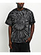 ITA Portal Black & Grey Tie Dye Boxy T-Shirt - Thumbnail image 1 of 3