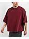 ITA Titan Vintage Maroon Oversized T-Shirt - Thumbnail image 1 of 3