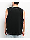 ITA Vex Contrast Stitch Black Tank Top - Thumbnail image 2 of 3