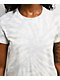 ITA Veyda Tie-Dye Grey & White Crop T-Shirt - Thumbnail image 3 of 3